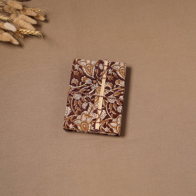 Handmade Paper Notebook in Bagru Cover with Thread Lock (7 x 5 in) 33