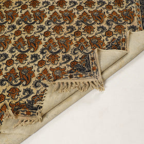 Multicolor - Warangal Handwoven Kalamkari Block Print Cotton Durrie / Carpet / Rug (4 x 6 Feet) 25