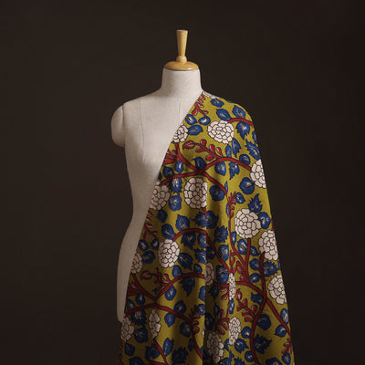 Kalamkari Printed Cotton Fabric 03