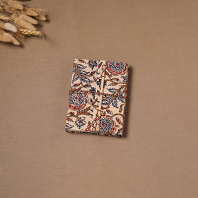 Handmade Paper Notebook in Bagru Cover with Thread Lock (7 x 5 in) 35