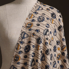 Kalamkari Printed Cotton Fabric 04