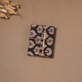 Handmade Paper Notebook in Bagru Cover with Thread Lock (7 x 5 in) 38