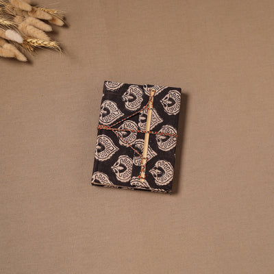 Handmade Paper Notebook in Bagru Cover with Thread Lock (7 x 5 in) 38