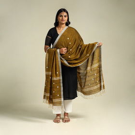  Handloom Cotton Burdwan Jamdani Dupatta