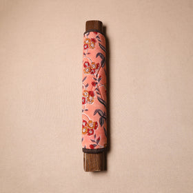 Buy Handmade Cotton Peach Fridge Handle Cover