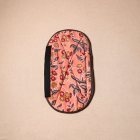 Buy Handmade Cotton Peach Fridge Handle Cover