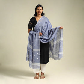  Handloom Cotton Burdwan Jamdani Dupatta