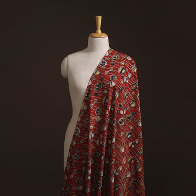 Kalamkari Printed Cotton Fabric 08