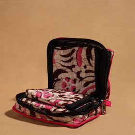 Multicolor Handmade 4 Pockets Cotton Jewelry Bag