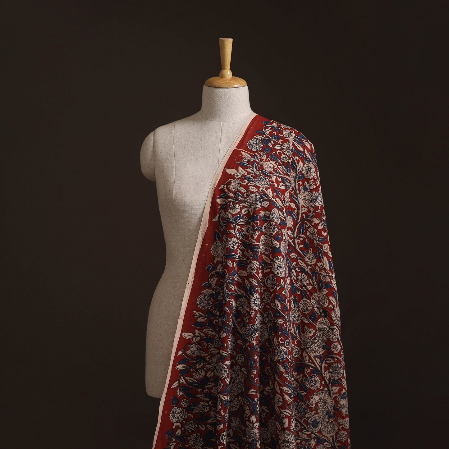 Kalamkari Printed Cotton Fabric 10
