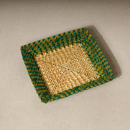 Handmade Sikki Grass Multipurpose Tray (Small)