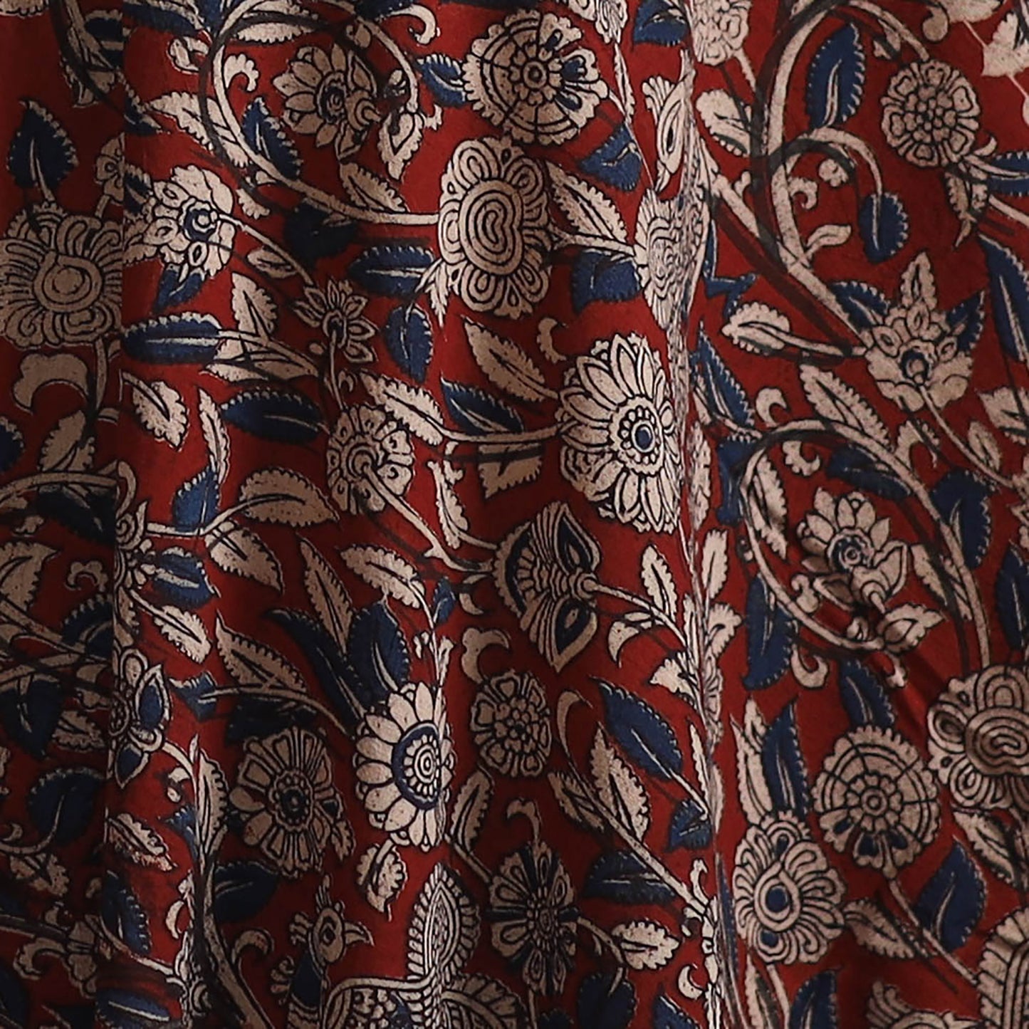 Kalamkari Printed Cotton Fabric 10