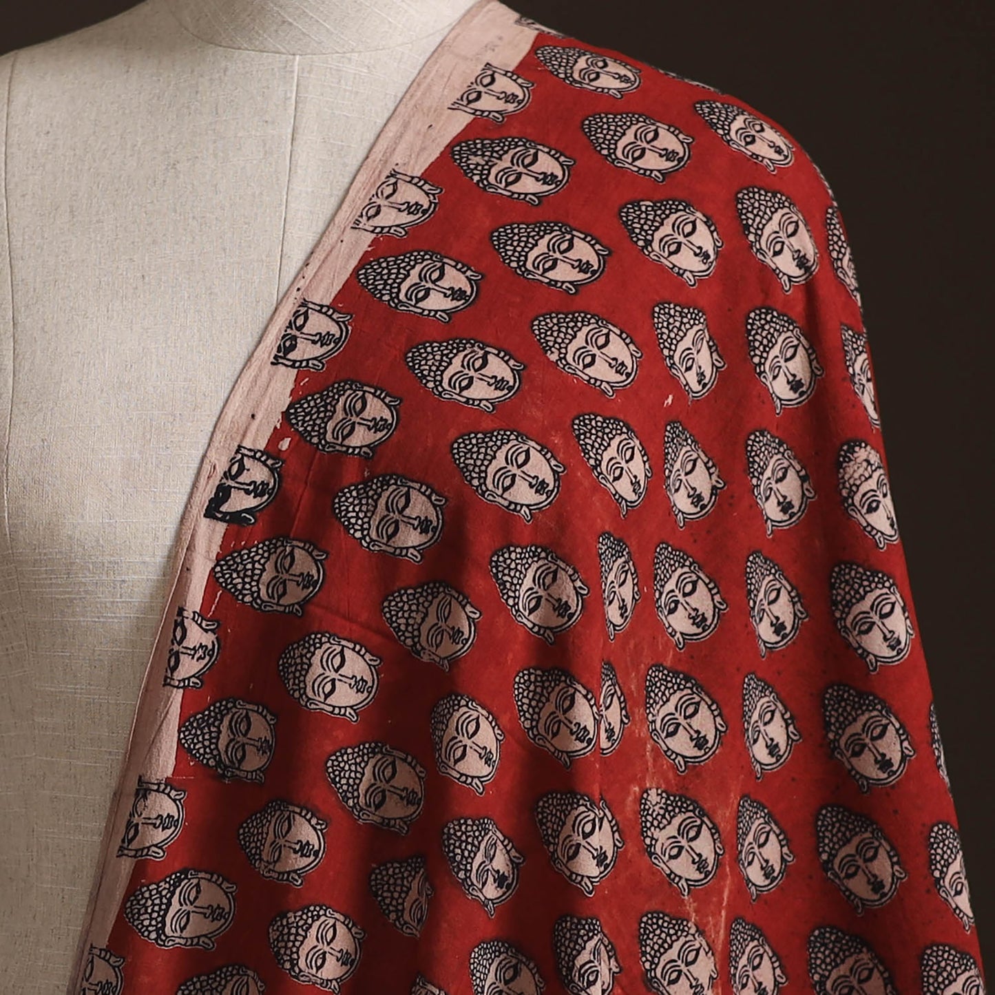 Kalamkari Printed Cotton Fabric 11