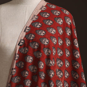 Kalamkari Printed Cotton Fabric 11