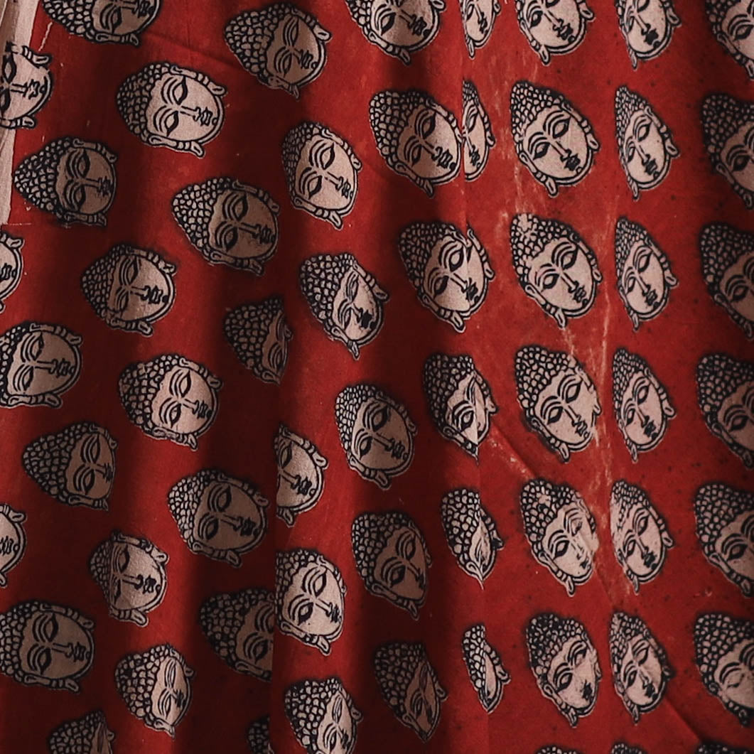 Kalamkari Printed Cotton Fabric 11