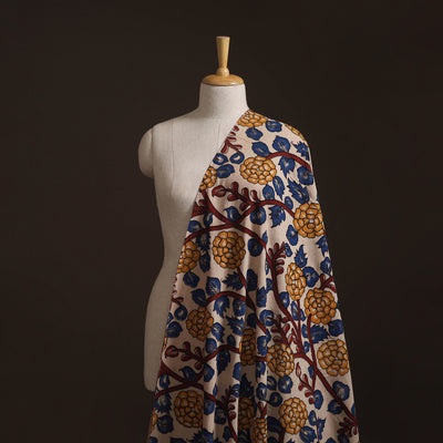 Kalamkari Printed Cotton Fabric 12