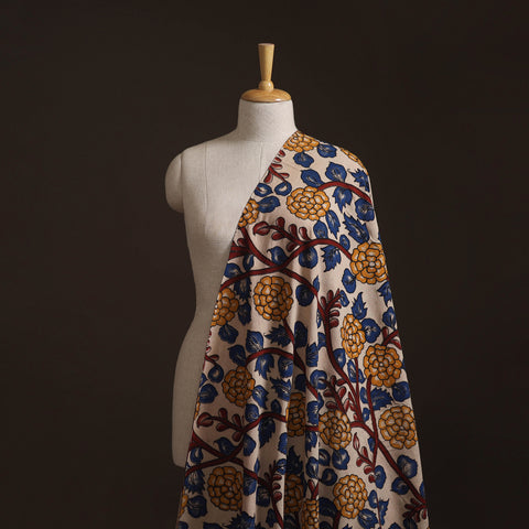 Kalamkari Printed Cotton Fabric 12