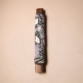 Buy Handmade Cotton Grey Fridge Handle Cover