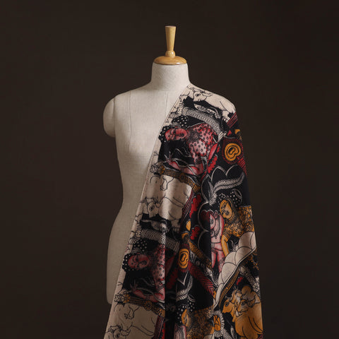 Kalamkari Printed Cotton Fabric 13