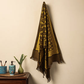 Block Printed Cotton Towel
