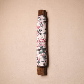 Buy Handmade Cotton Beige Fridge Handle Cover