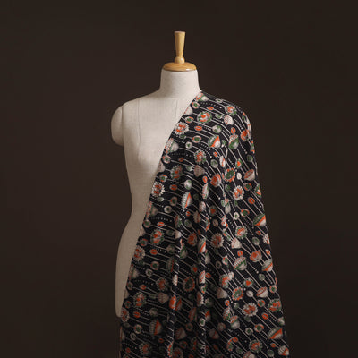 Kalamkari Printed Cotton Fabric 19
