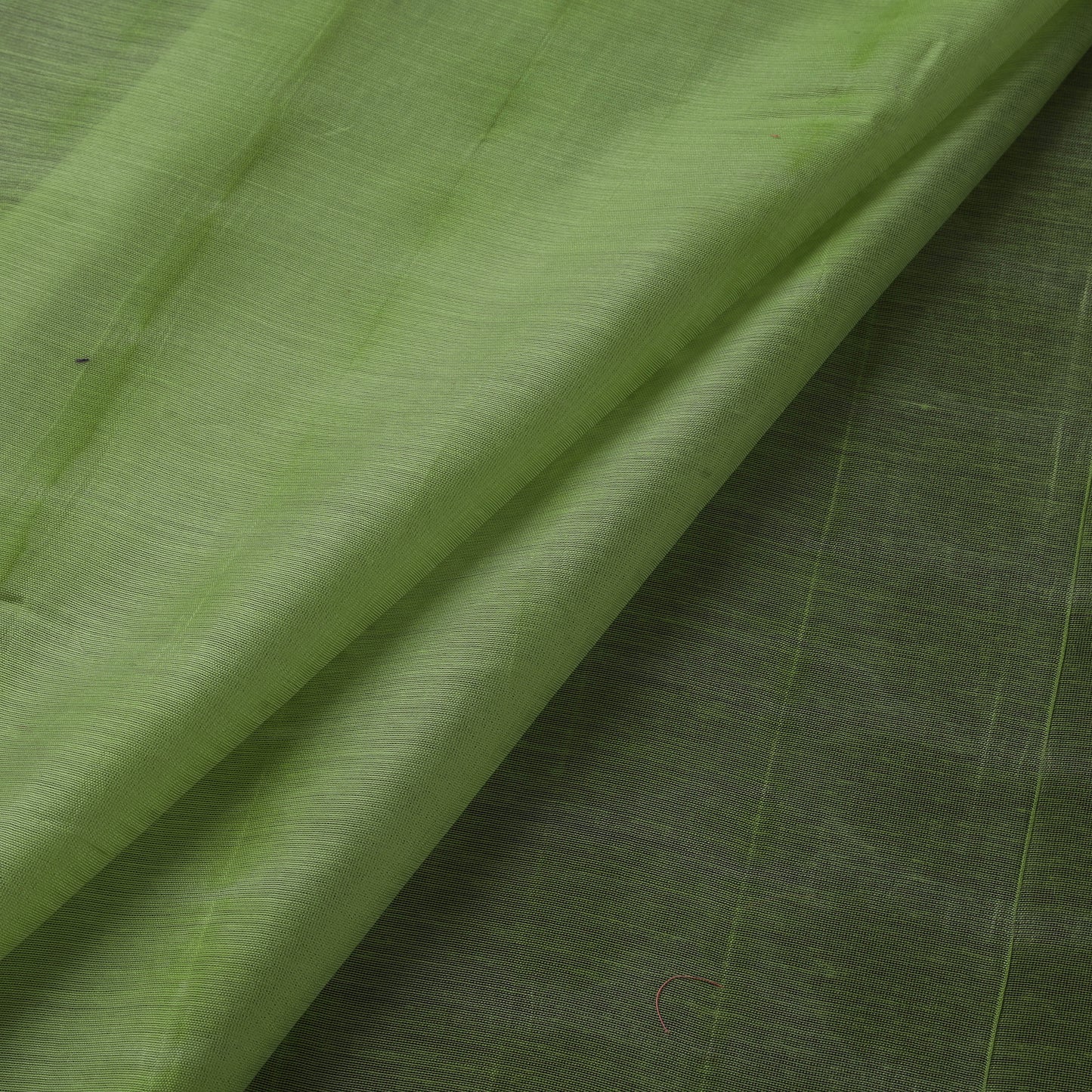 Green - Shibori Tie-Dye Chanderi Silk Fabric 03