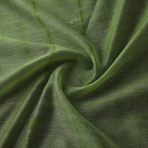 Green - Shibori Tie-Dye Chanderi Silk Fabric 03