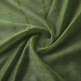 Green - Shibori Tie-Dye Chanderi Silk Fabric 03