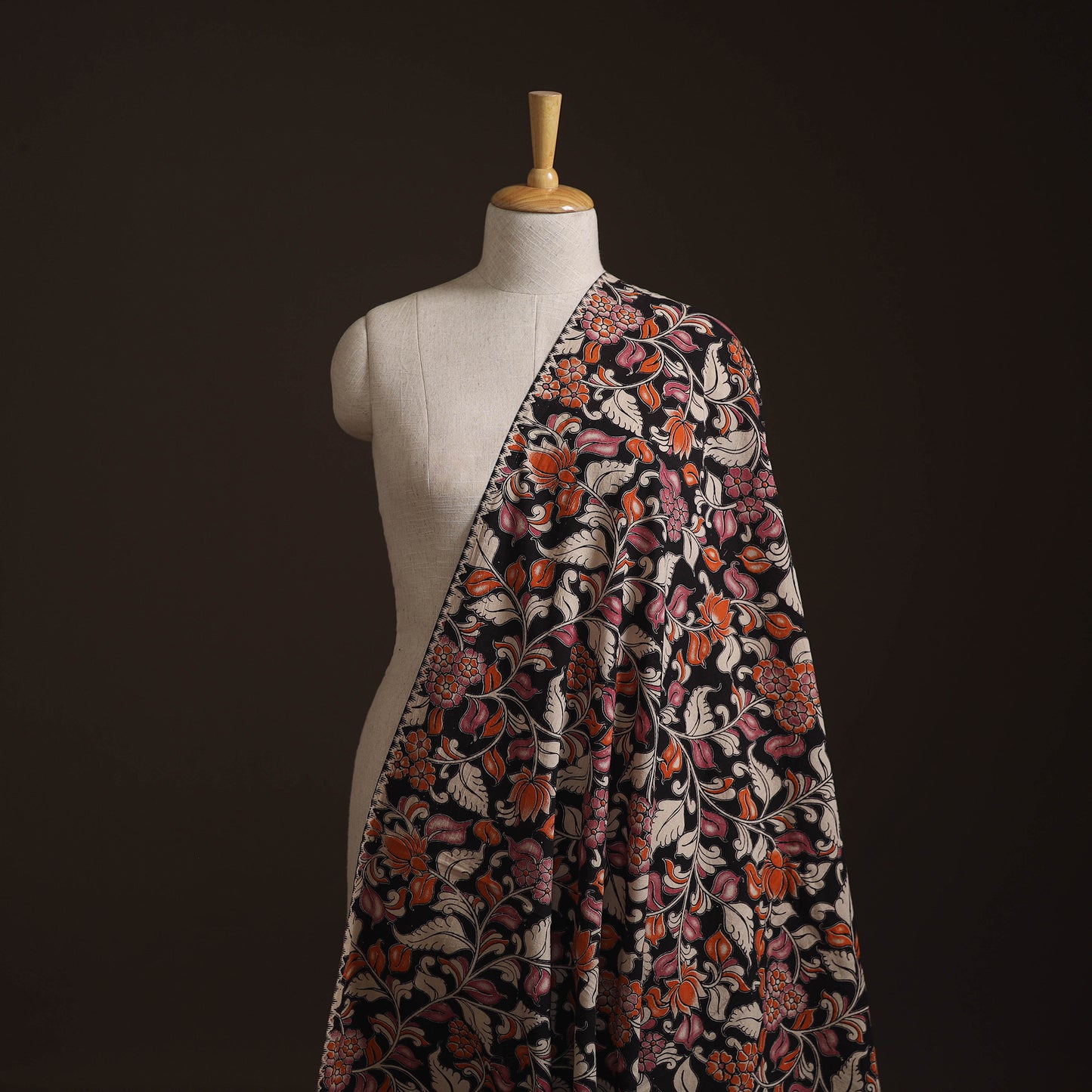 Kalamkari Printed Cotton Fabric 21