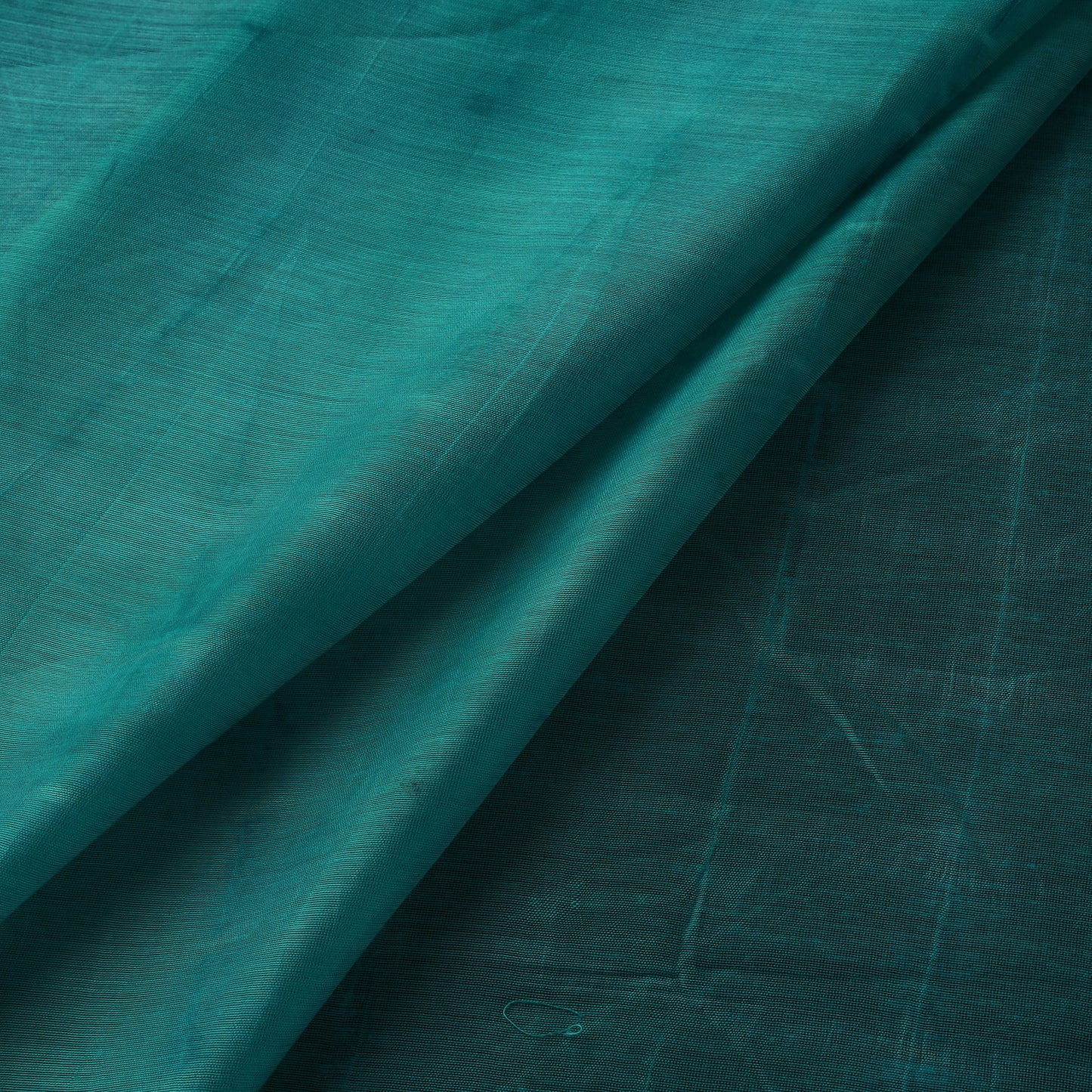 Green - Shibori Tie-Dye Chanderi Silk Fabric 05