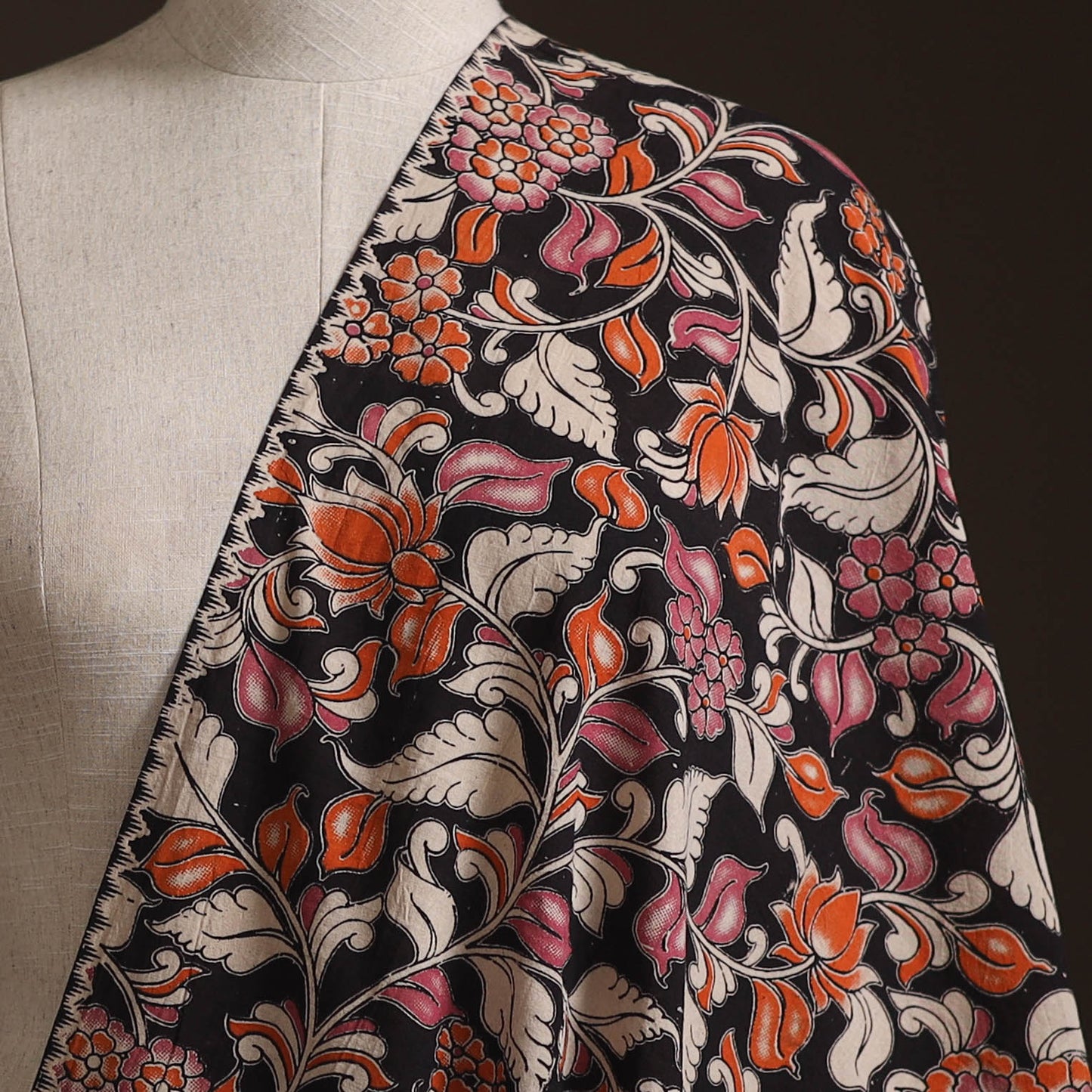 Kalamkari Printed Cotton Fabric 21