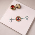Lord Jagannath - Reusable Pattachitra Handpainted Rakhi with Potli 44