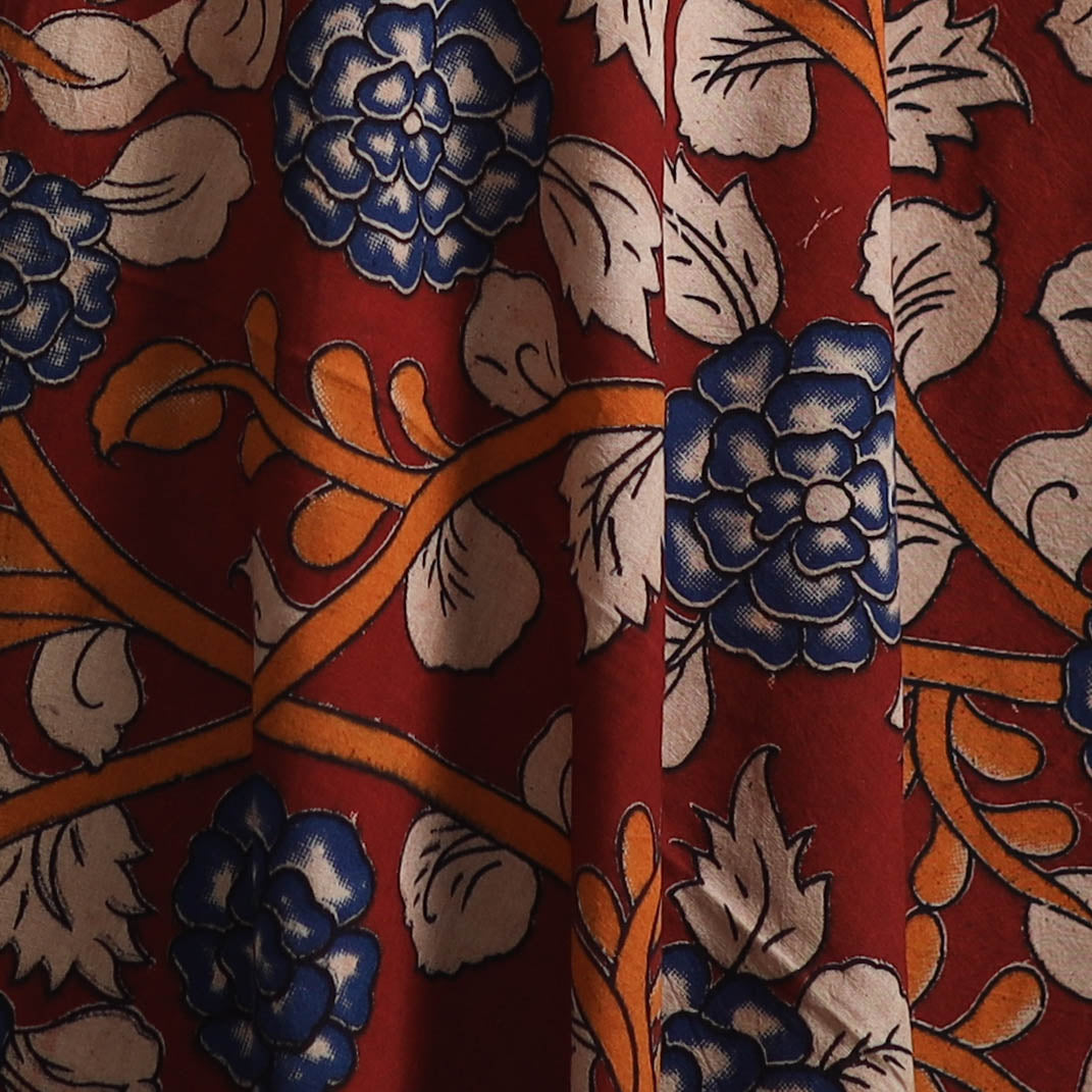 Kalamkari Printed Cotton Fabric 26