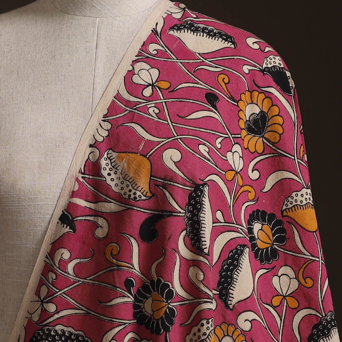 Kalamkari Printed Cotton Fabric 27