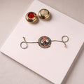 Lord Jagannath - Reusable Pattachitra Handpainted Rakhi with Potli 49