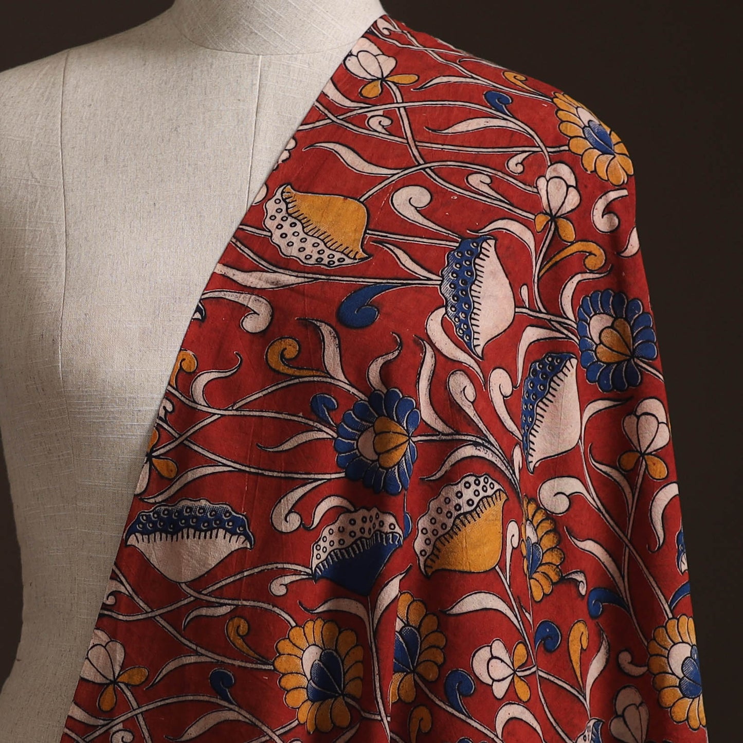 Kalamkari Printed Cotton Fabric 30