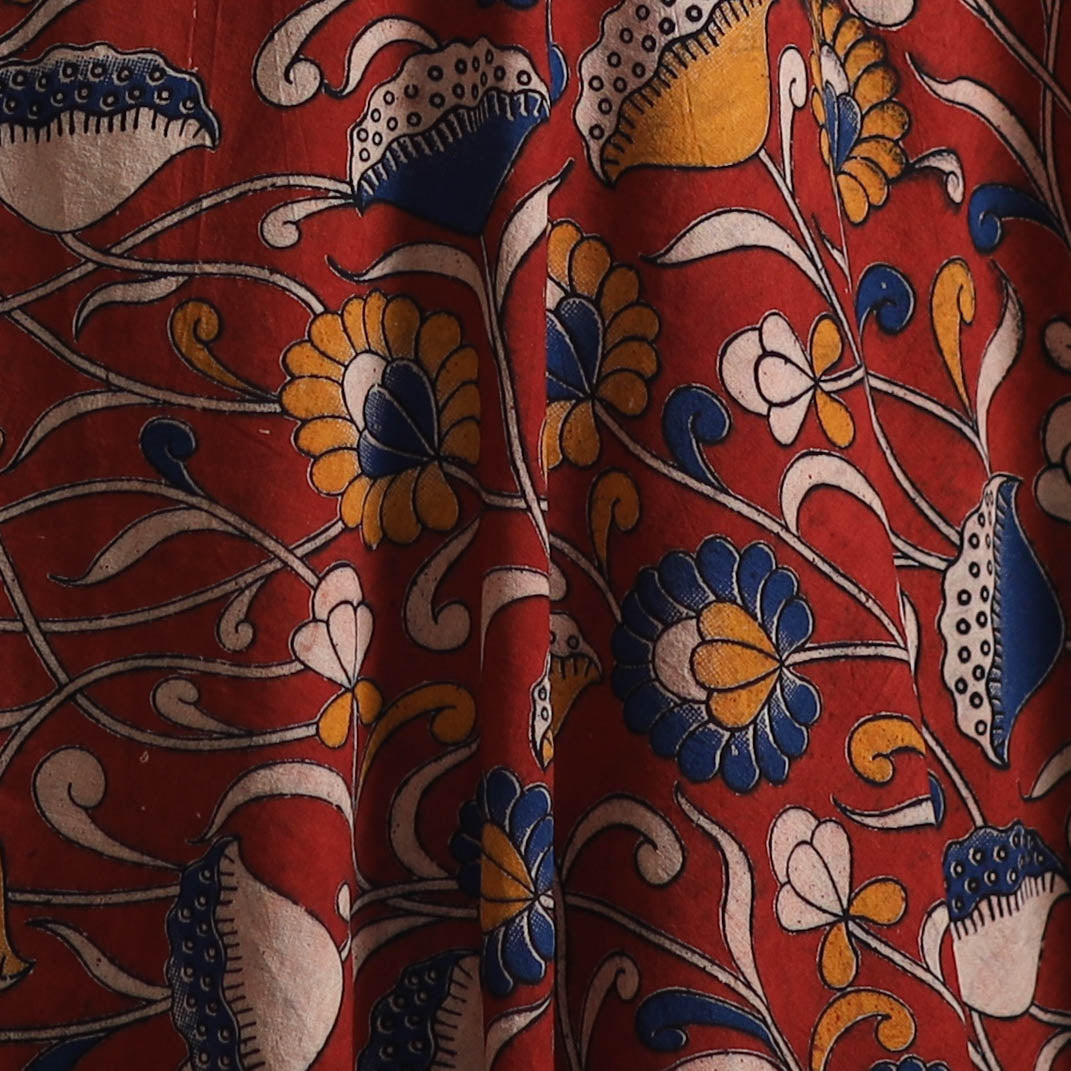 Kalamkari Printed Cotton Fabric 30
