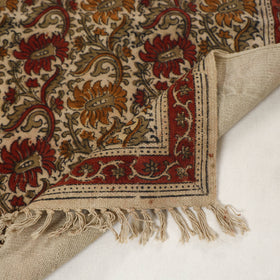 Multicolor  - Warangal Handwoven Kalamkari Block Print Cotton Floor Mat (2 x 3 Feet) 04