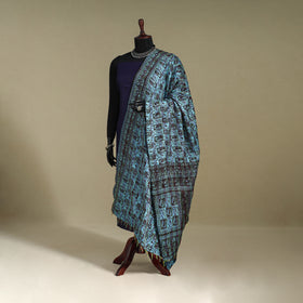 Multicolor - patchwork reversible silk bengal kantha work