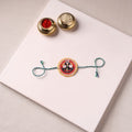 Lord Jagannath - Reusable Pattachitra Handpainted Rakhi with Potli 56