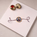 Lord Jagannath - Reusable Pattachitra Handpainted Rakhi with Potli 57