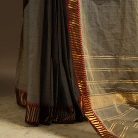 Green - kandangi chettinad cotton saree with border 56