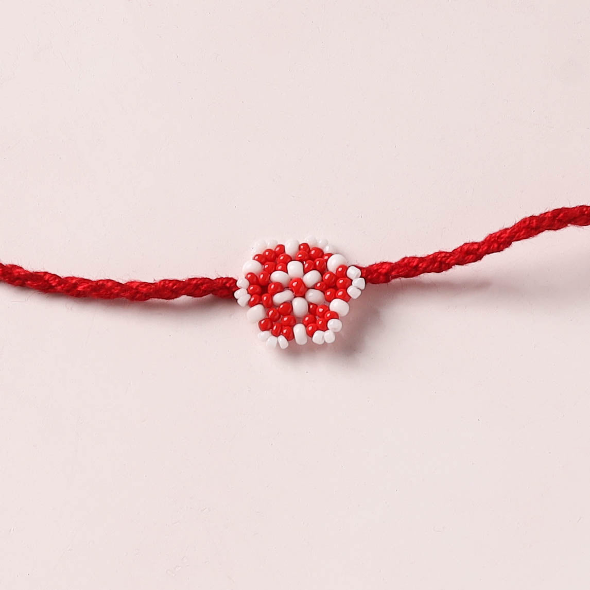 Handmade Beadwork Rakhi for Brother 01