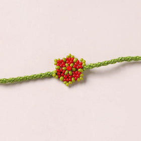 Handmade Beadwork Rakhi for Brother 02