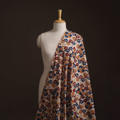 Kalamkari Printed Cotton Fabric 05