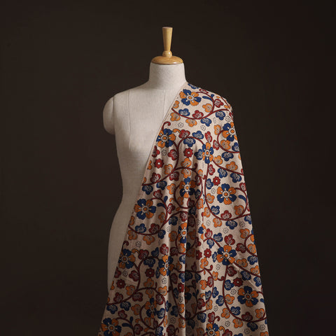 Kalamkari Printed Cotton Fabric 05