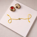 Handmade Beadwork Rakhi for Brother 03