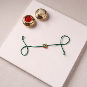 Handmade Beadwork Rakhi for Brother 05