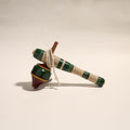  Handmade Lacquered Wooden Spinning Top - Lattu